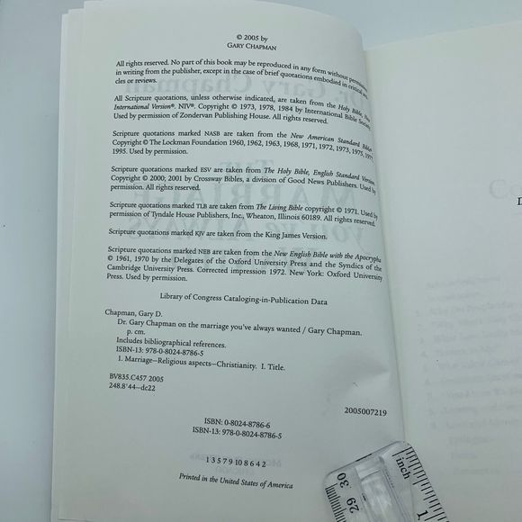THE MARRIAGE YOU'VE ALWAYS WANTED by Dr. Gary Chapman Relationships Counseling - Picture 8 of 8